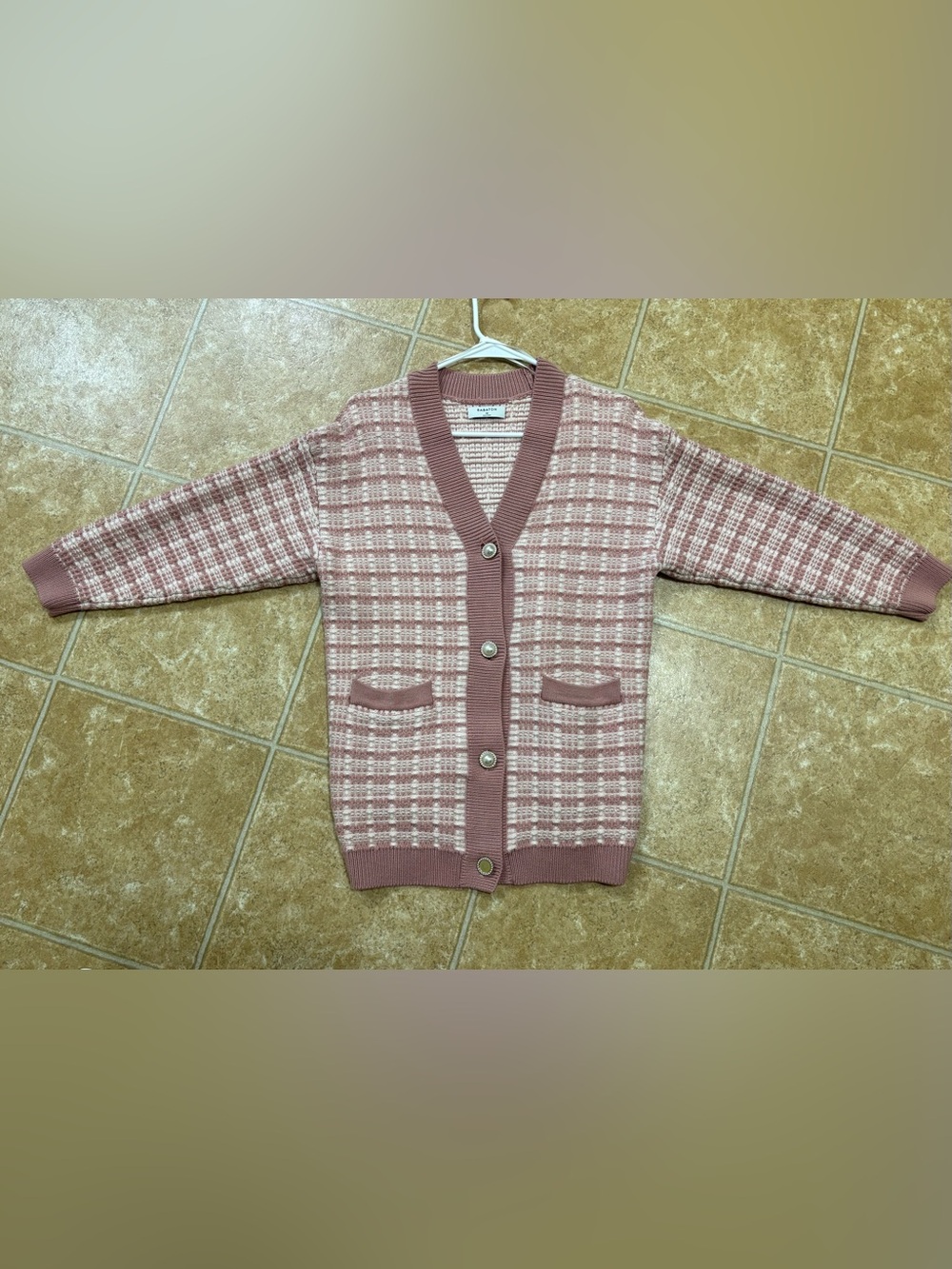 Babaton/Aritzia Lacer Pink Cardigan
